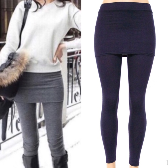 AMELIA skirt leggings - H.GREY - Picture 2 of 4